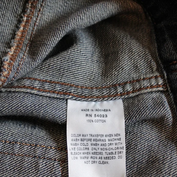 Gap 1969 Drop Pocket Yosemite Retro Modern Jacket Women's Medium Blue Denim Jean - Picture 9 of 9